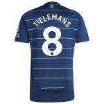 Explore the aston villa adidas third shirt 2024-25 with tielemans 8 printing Collection of Aston Villa jerseys. Authentic, high-quality football shirts for every supporter, available worldwide.
