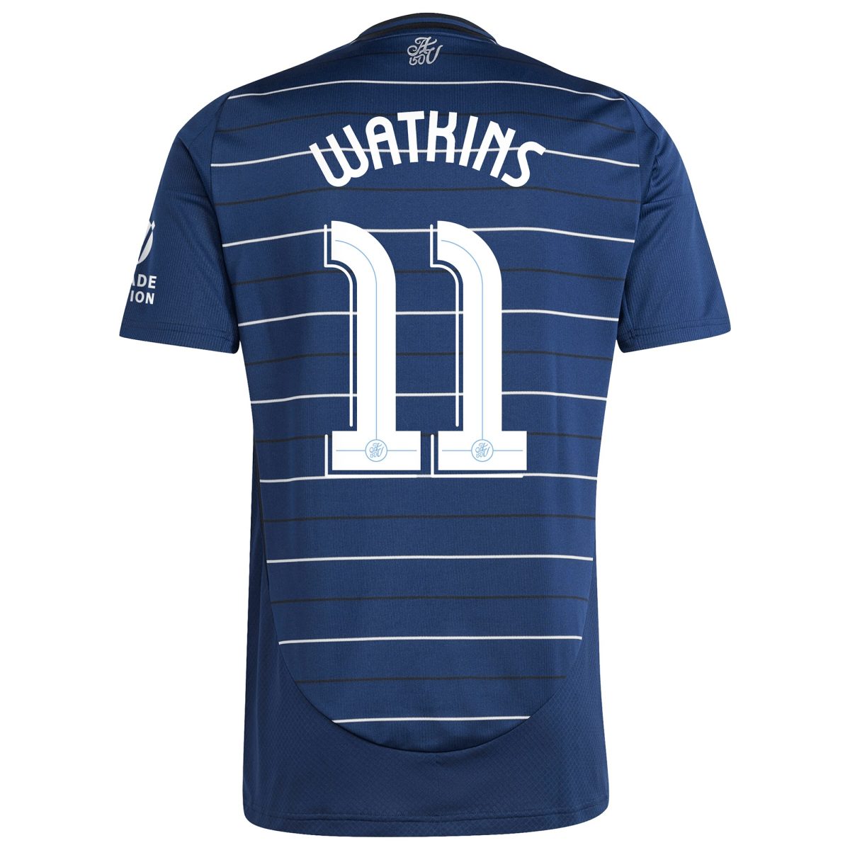 Explore the aston villa adidas third shirt 2024-25 with watkins 11 cup printing Collection of Aston Villa jerseys. Authentic, high-quality football shirts for every supporter, available worldwide.