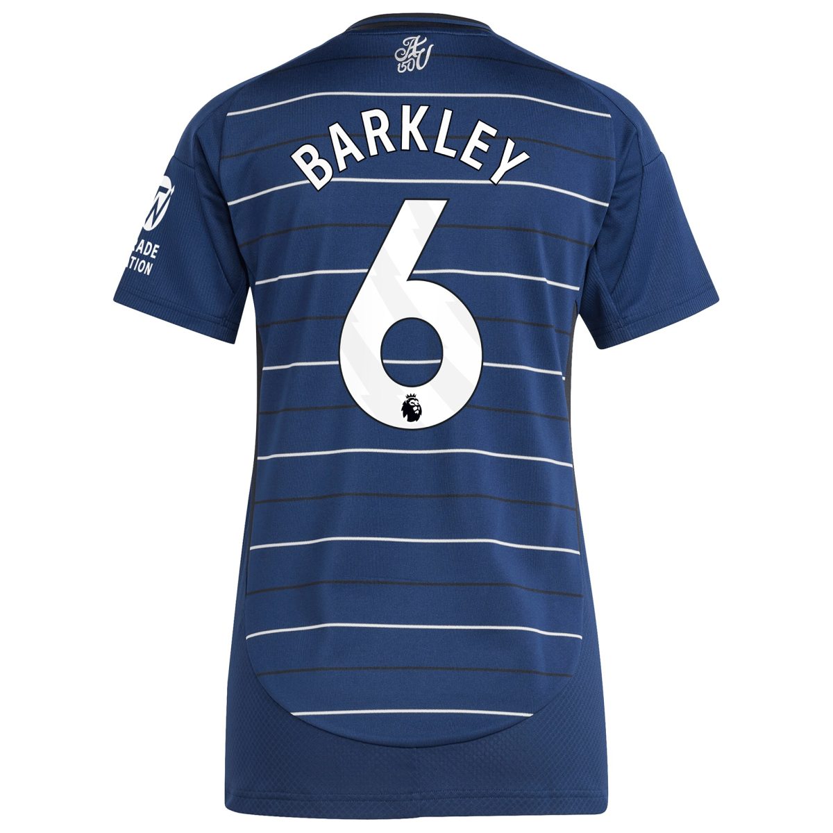 Explore the aston villa adidas third shirt 2024-25 – womens with barkley 6 printing Collection of Aston Villa jerseys. Authentic, high-quality football shirts for every supporter, available worldwide.