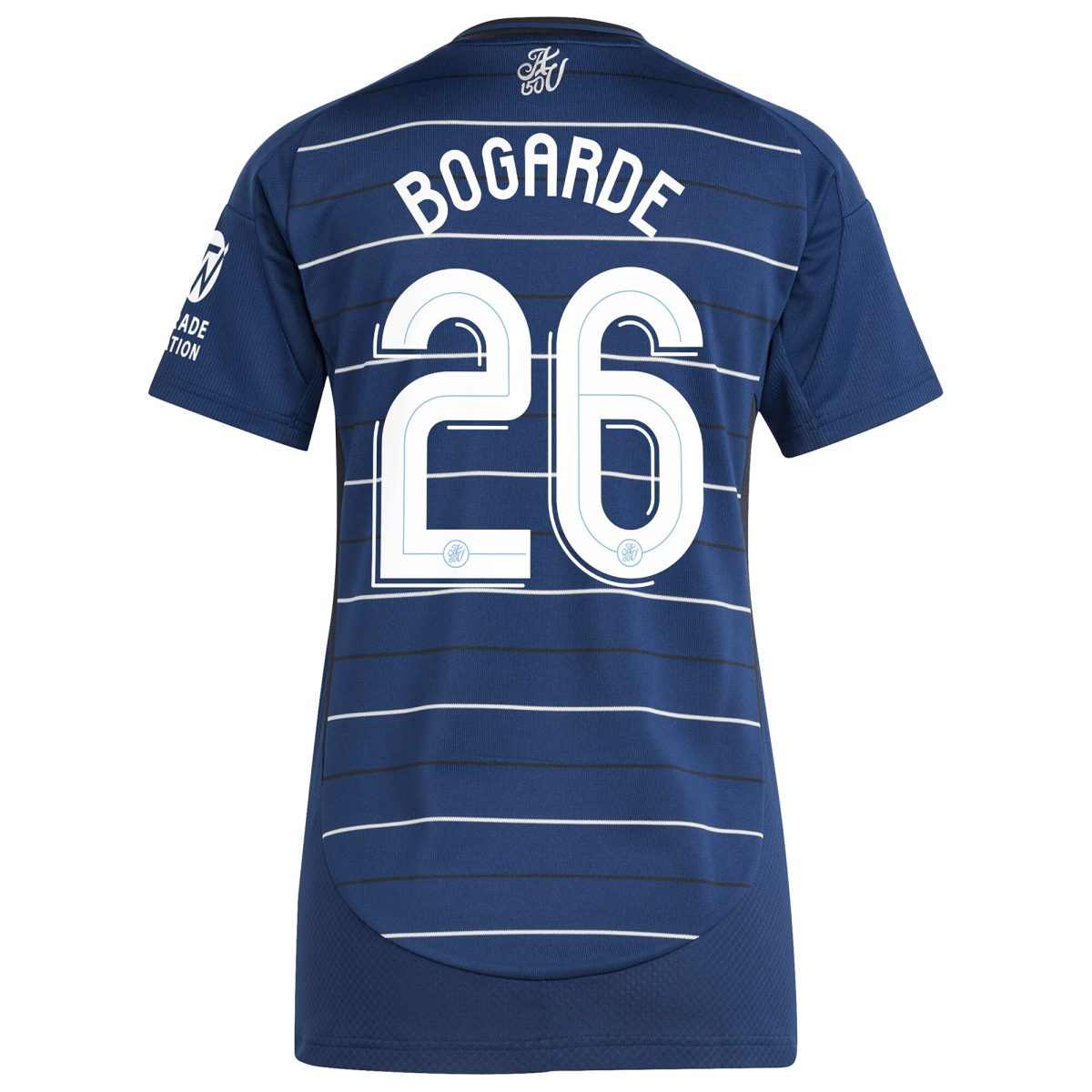 Explore the aston villa adidas third shirt 2024-25 – womens with bogarde 26 cup printing Collection of Aston Villa jerseys. Authentic, high-quality football shirts for every supporter, available worldwide.