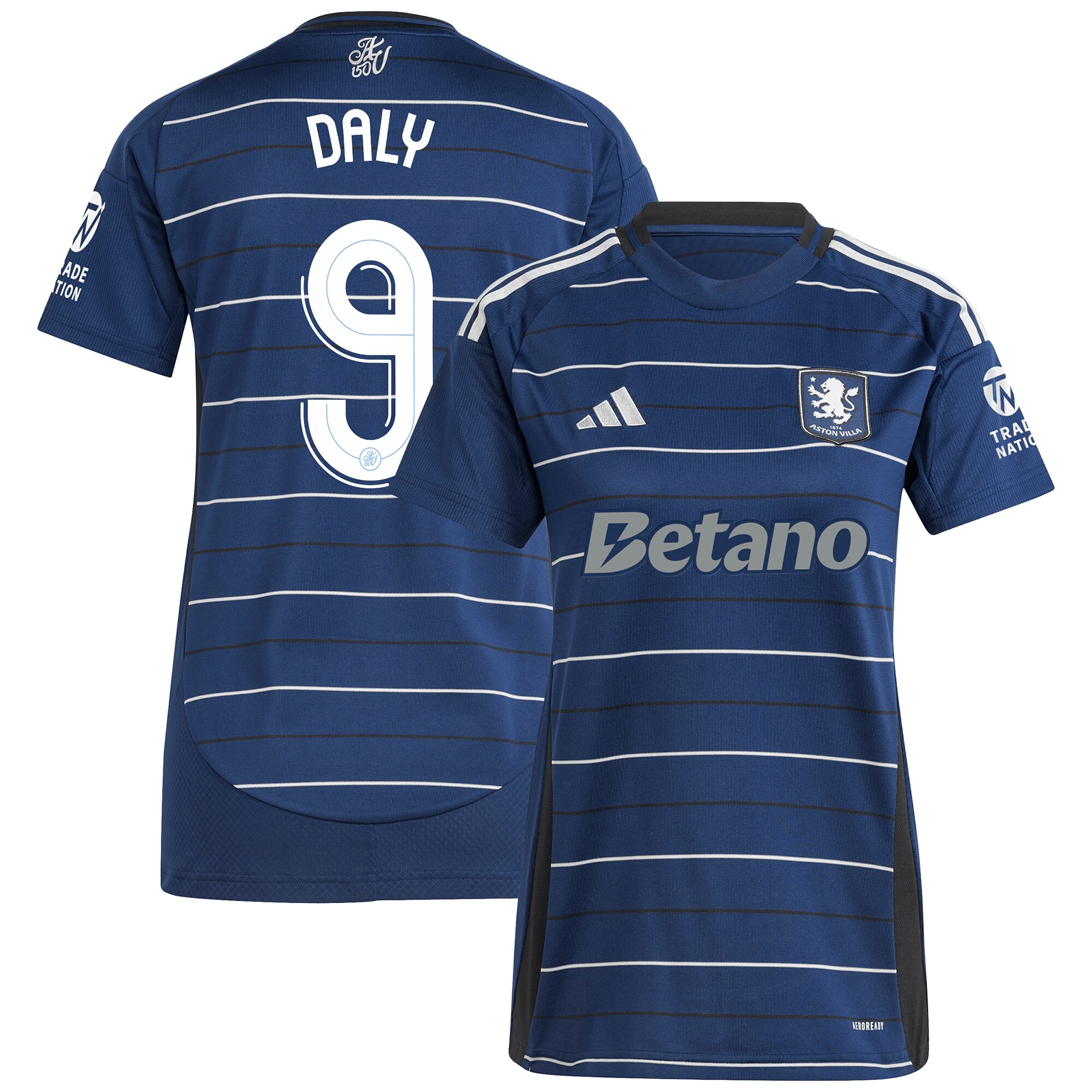 Explore the aston villa adidas third shirt 2024-25 – womens with daly 9 cup printing Collection of Aston Villa jerseys. Authentic, high-quality football shirts for every supporter, available worldwide.