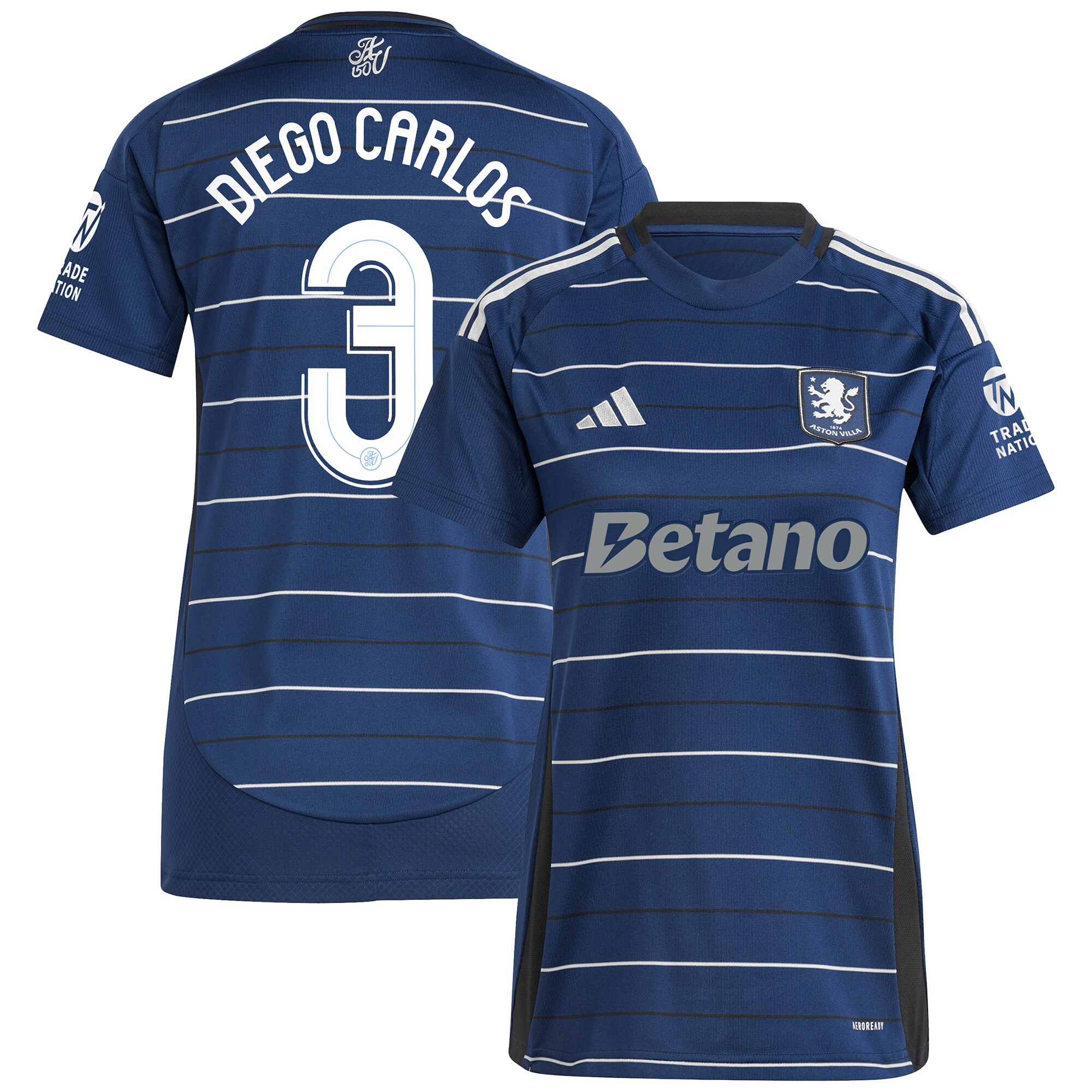 Explore the aston villa adidas third shirt 2024-25 – womens with diego carlos 3 cup printing Collection of Aston Villa jerseys. Authentic, high-quality football shirts for every supporter, available worldwide.