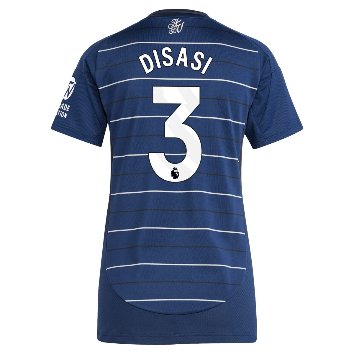Explore the aston villa adidas third shirt 2024-25 – womens with disasi 3 printing Collection of Aston Villa jerseys. Authentic, high-quality football shirts for every supporter, available worldwide.