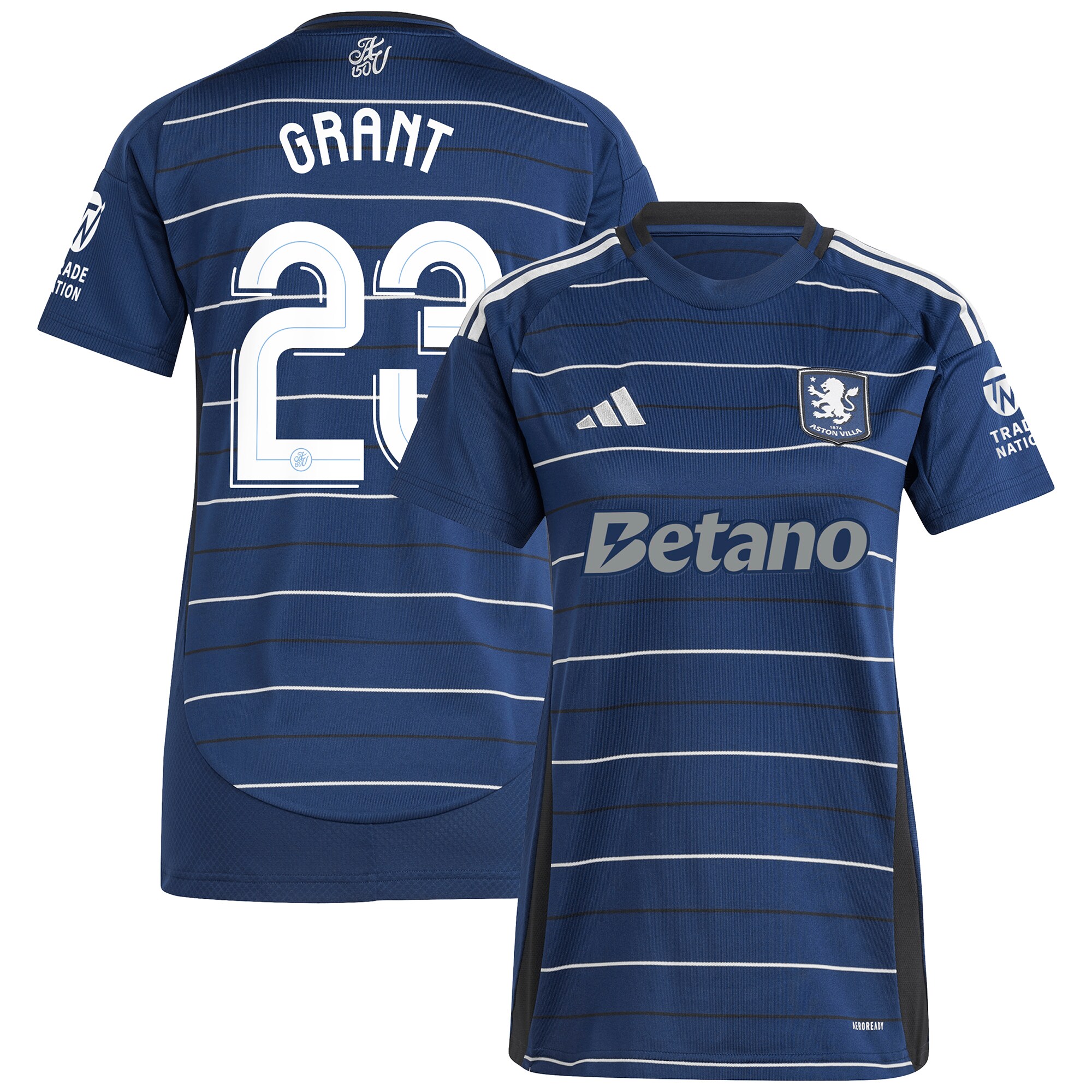 Explore the aston villa adidas third shirt 2024-25 – womens with grant 23 cup printing Collection of Aston Villa jerseys. Authentic, high-quality football shirts for every supporter, available worldwide.