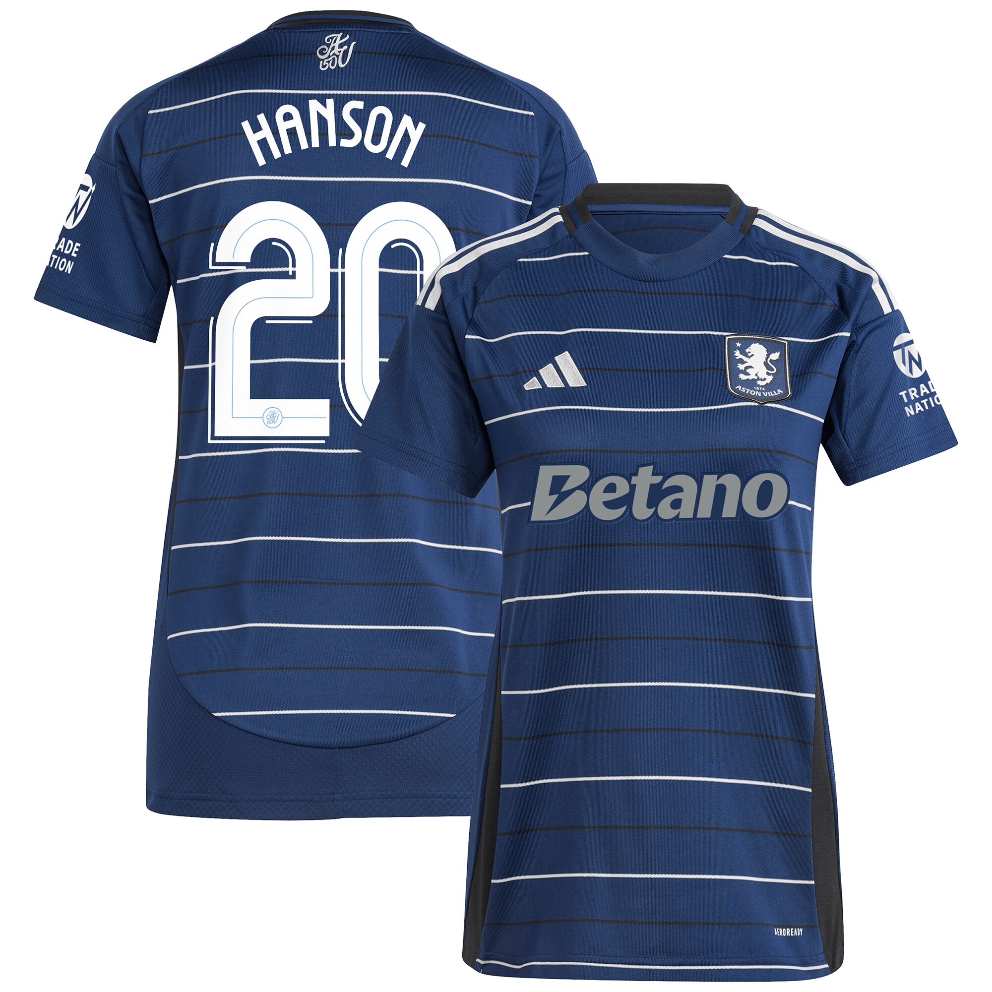 Explore the aston villa adidas third shirt 2024-25 – womens with hanson 20 cup printing Collection of Aston Villa jerseys. Authentic, high-quality football shirts for every supporter, available worldwide.
