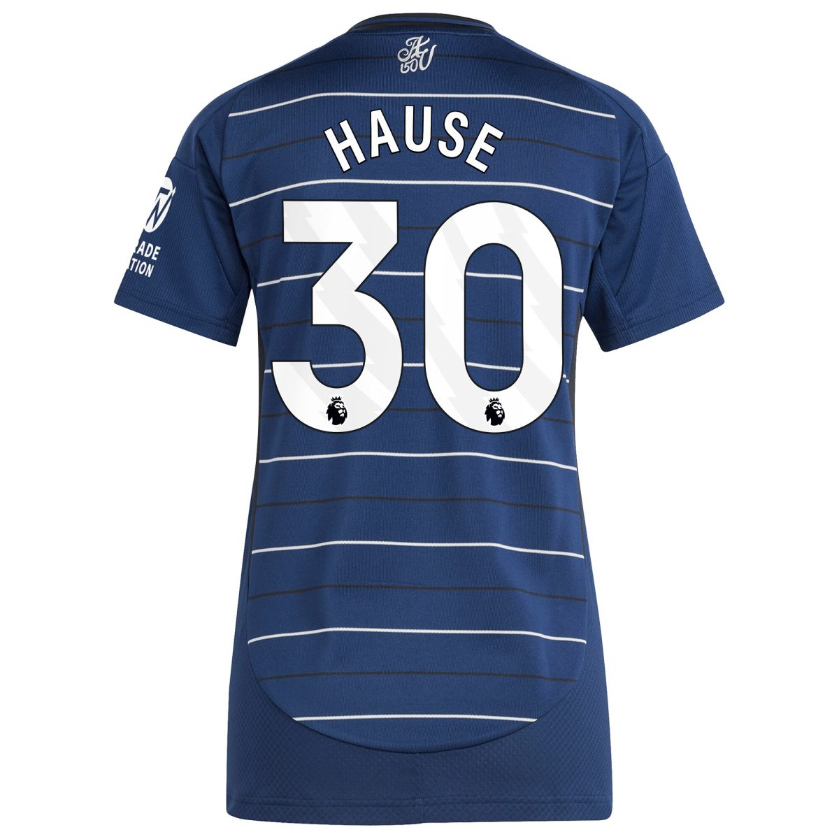 Explore the aston villa adidas third shirt 2024-25 – womens with hause 30 printing Collection of Aston Villa jerseys. Authentic, high-quality football shirts for every supporter, available worldwide.