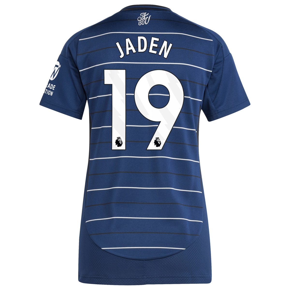 Explore the aston villa adidas third shirt 2024-25 – womens with jaden 19 printing Collection of Aston Villa jerseys. Authentic, high-quality football shirts for every supporter, available worldwide.