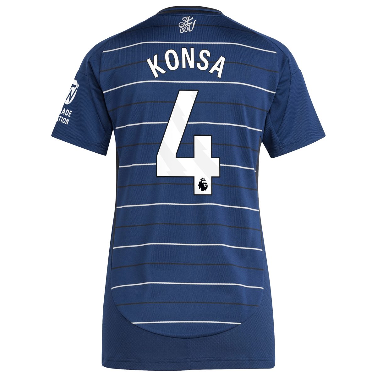 Explore the aston villa adidas third shirt 2024-25 – womens with konsa 4 printing Collection of Aston Villa jerseys. Authentic, high-quality football shirts for every supporter, available worldwide.
