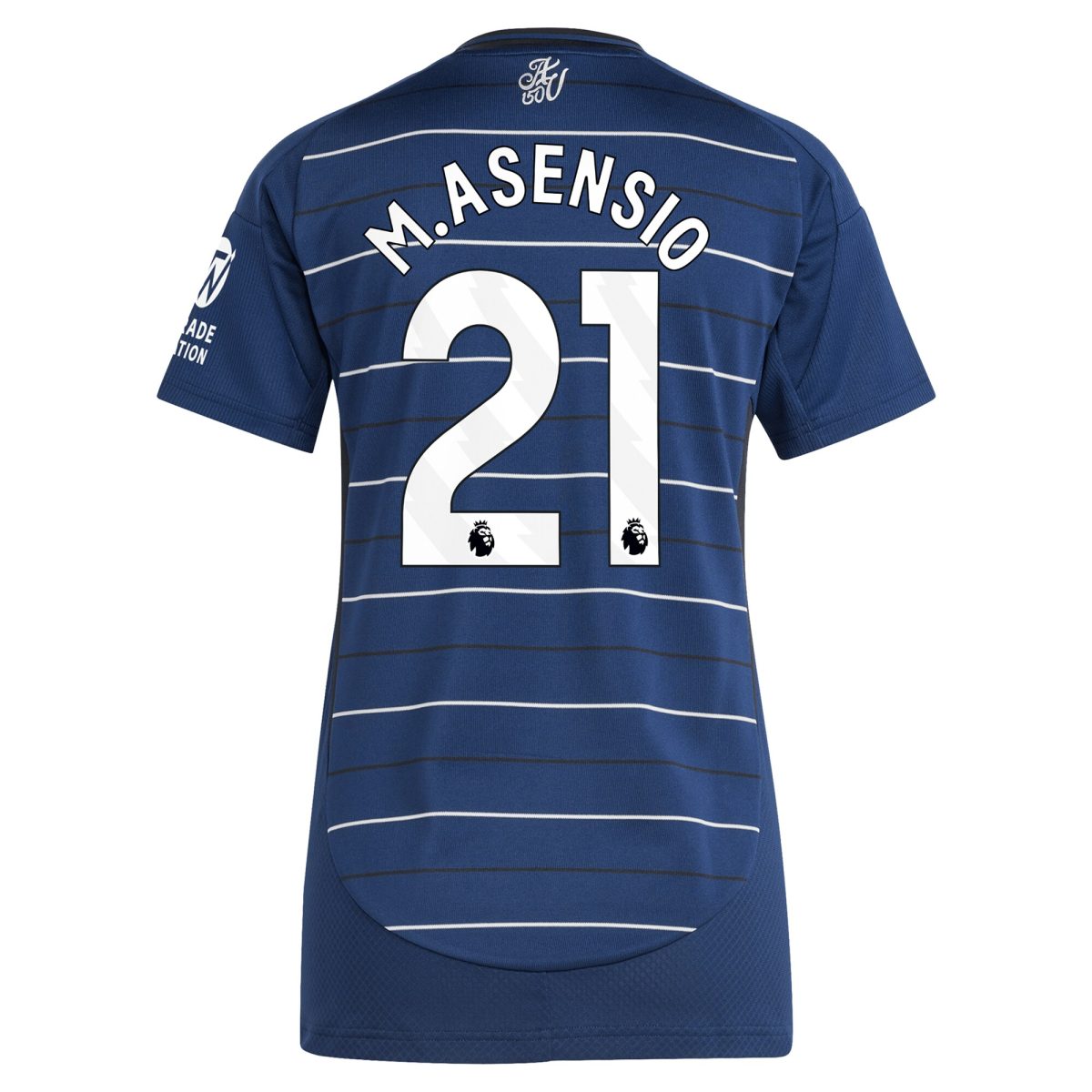 Explore the aston villa adidas third shirt 2024-25 – womens with m.asensio 21 printing Collection of Aston Villa jerseys. Authentic, high-quality football shirts for every supporter, available worldwide.