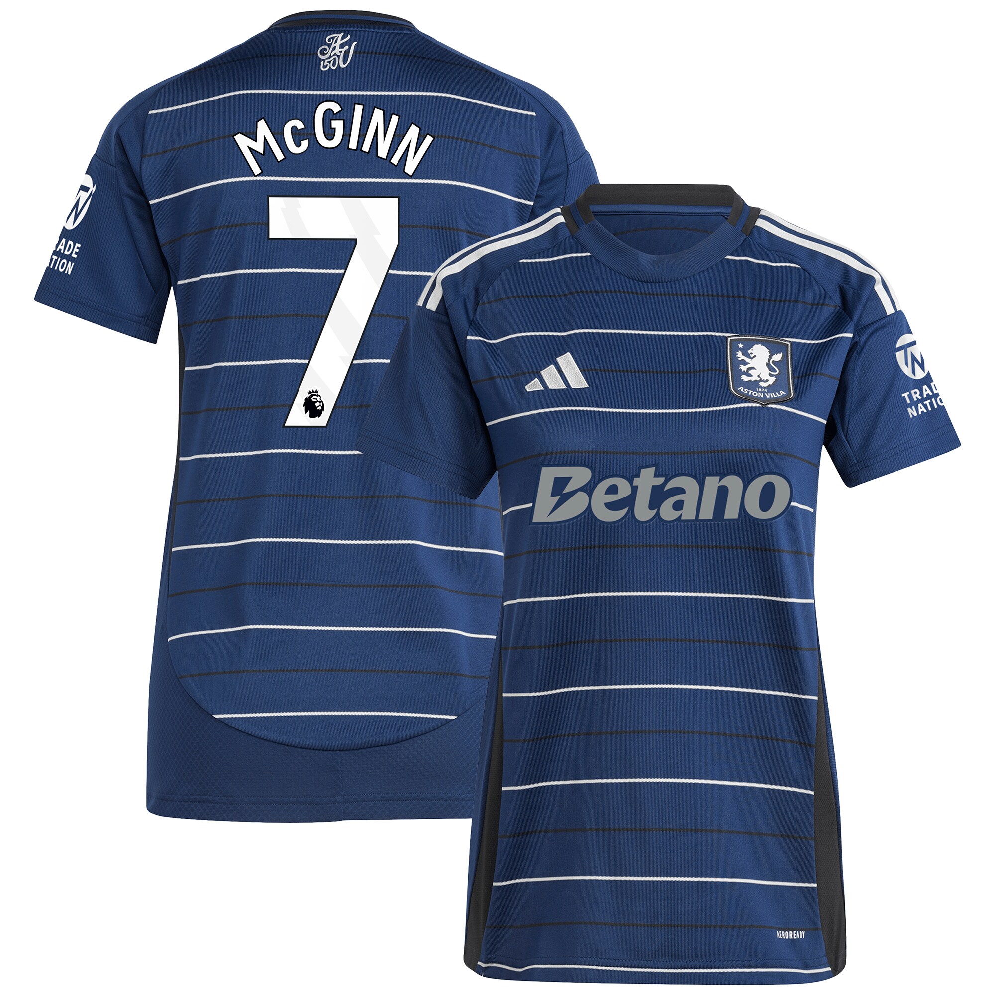 Explore the aston villa adidas third shirt 2024-25 – womens with mcginn 7 printing Collection of Aston Villa jerseys. Authentic, high-quality football shirts for every supporter, available worldwide.