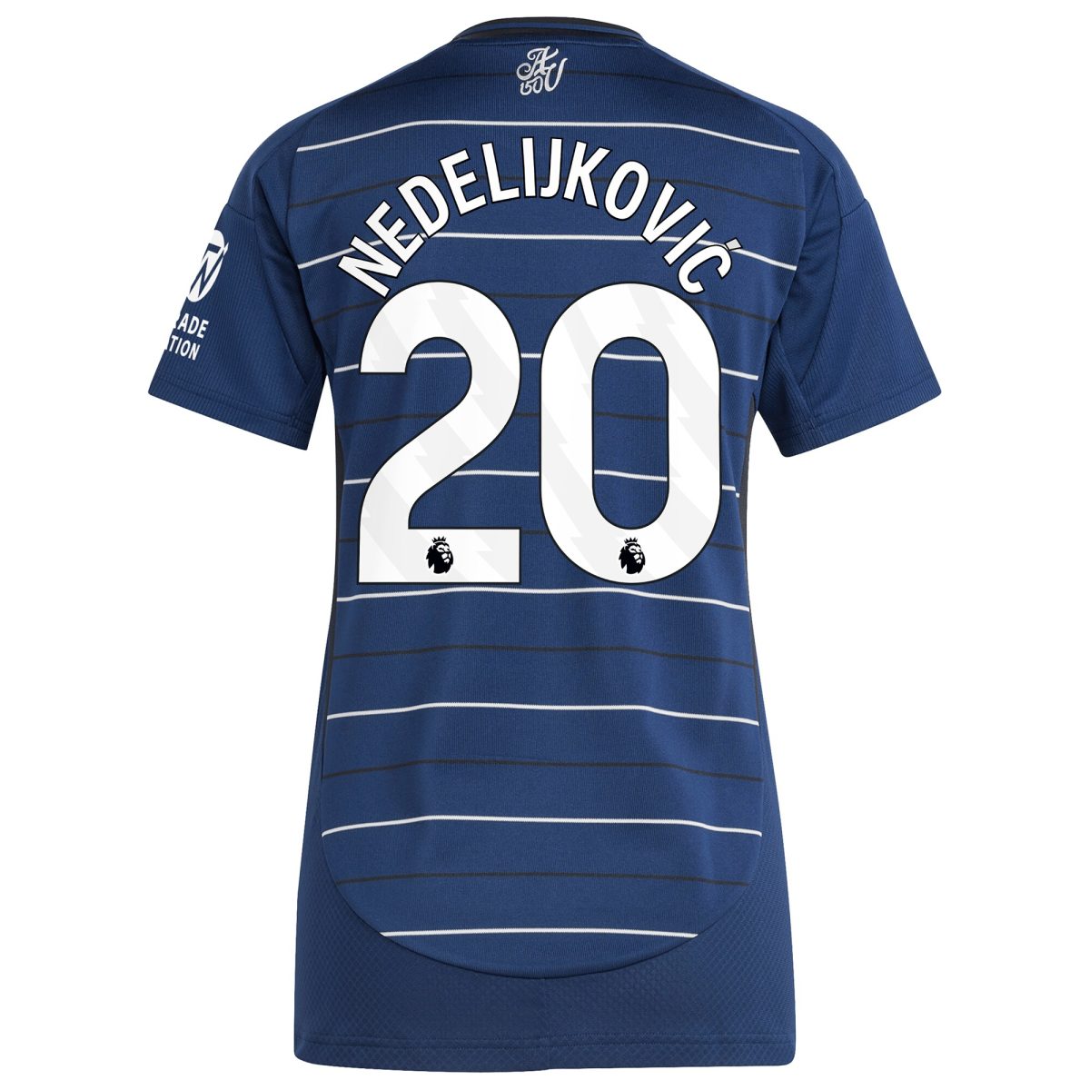 Explore the aston villa adidas third shirt 2024-25 – womens with nedeljković 20 printing Collection of Aston Villa jerseys. Authentic, high-quality football shirts for every supporter, available worldwide.
