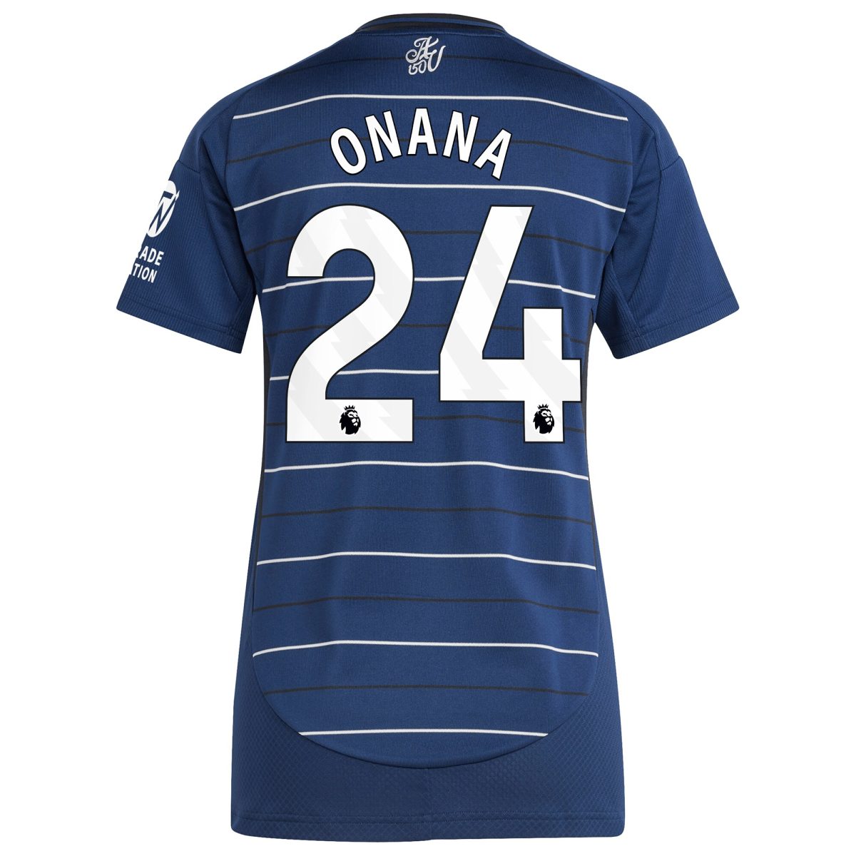 Explore the aston villa adidas third shirt 2024-25 – womens with onana 24 printing Collection of Aston Villa jerseys. Authentic, high-quality football shirts for every supporter, available worldwide.