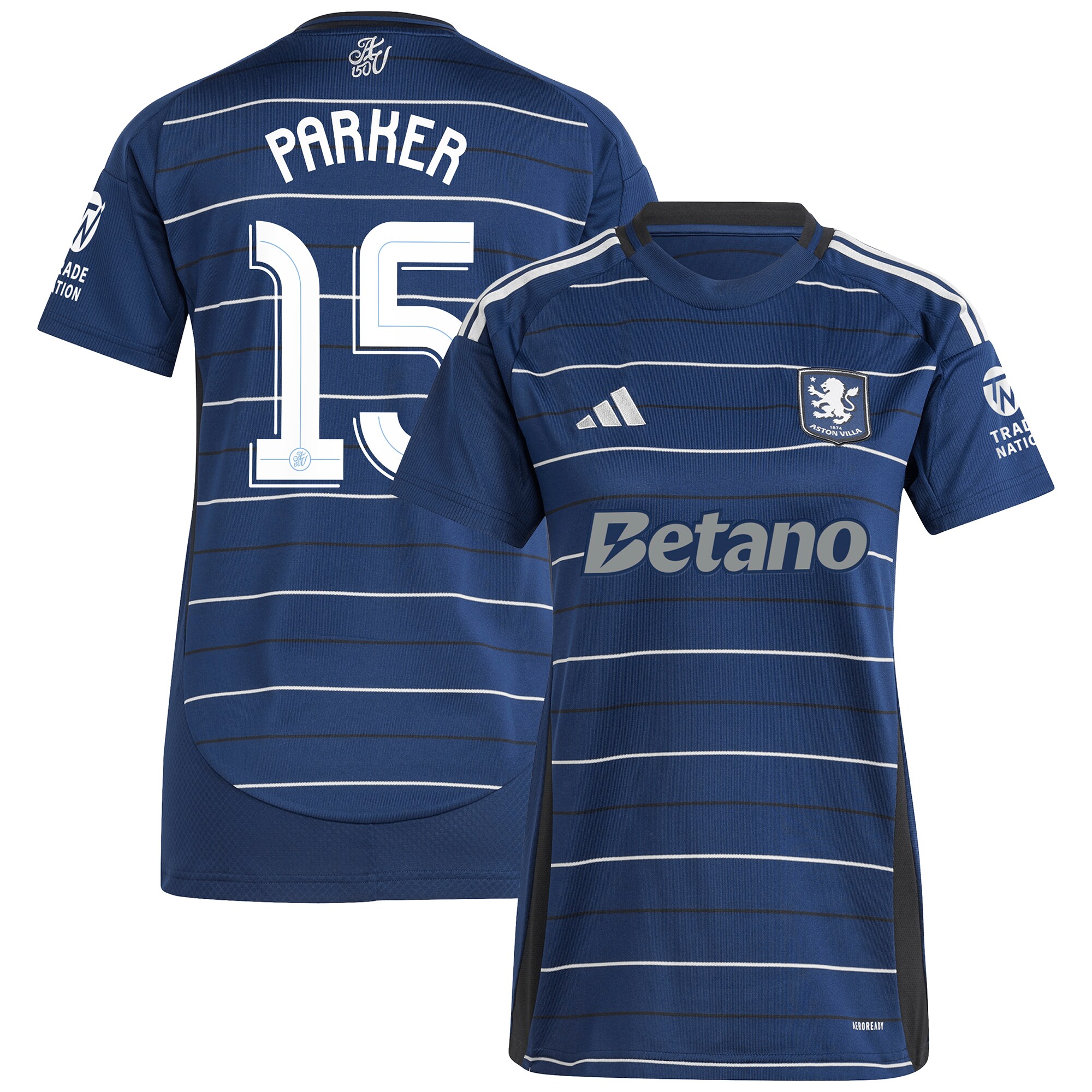 Explore the aston villa adidas third shirt 2024-25 – womens with parker 15 cup printing Collection of Aston Villa jerseys. Authentic, high-quality football shirts for every supporter, available worldwide.