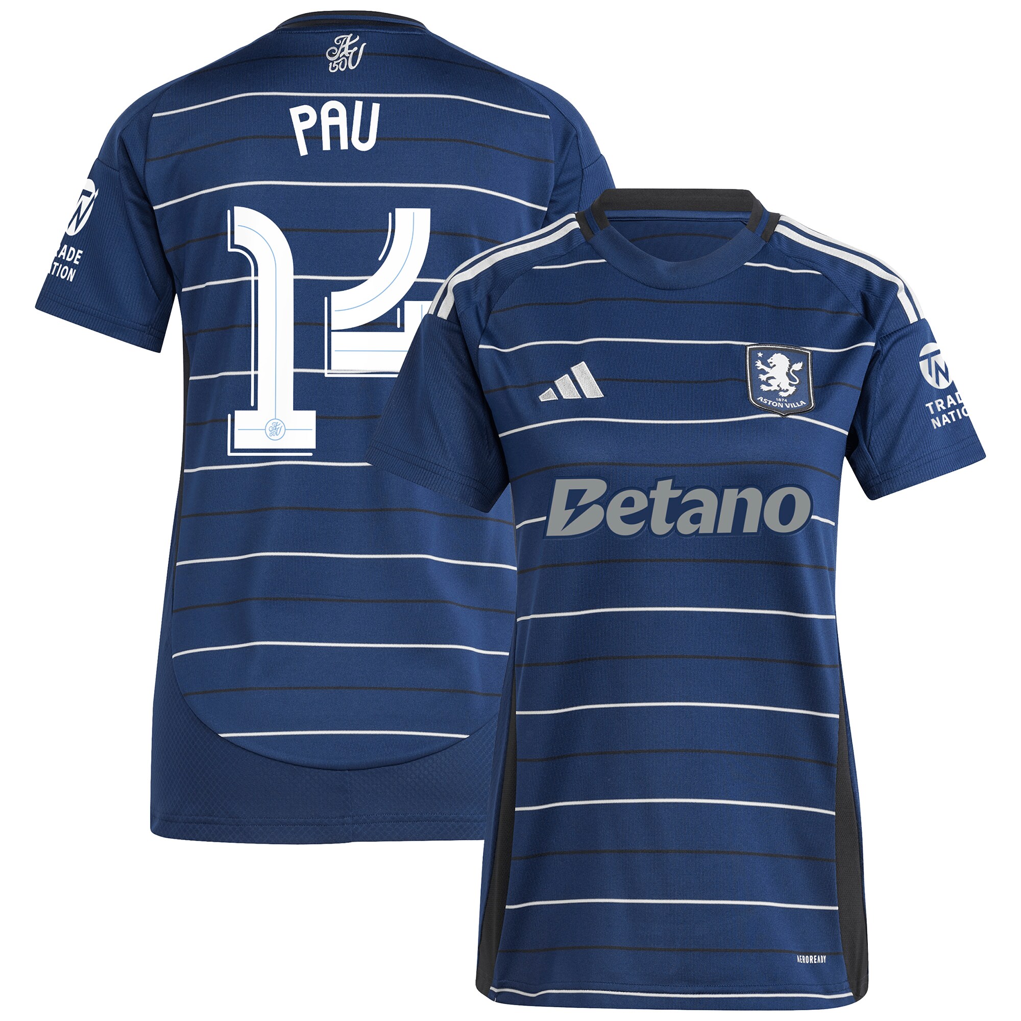 Explore the aston villa adidas third shirt 2024-25 – womens with pau 14 cup printing Collection of Aston Villa jerseys. Authentic, high-quality football shirts for every supporter, available worldwide.