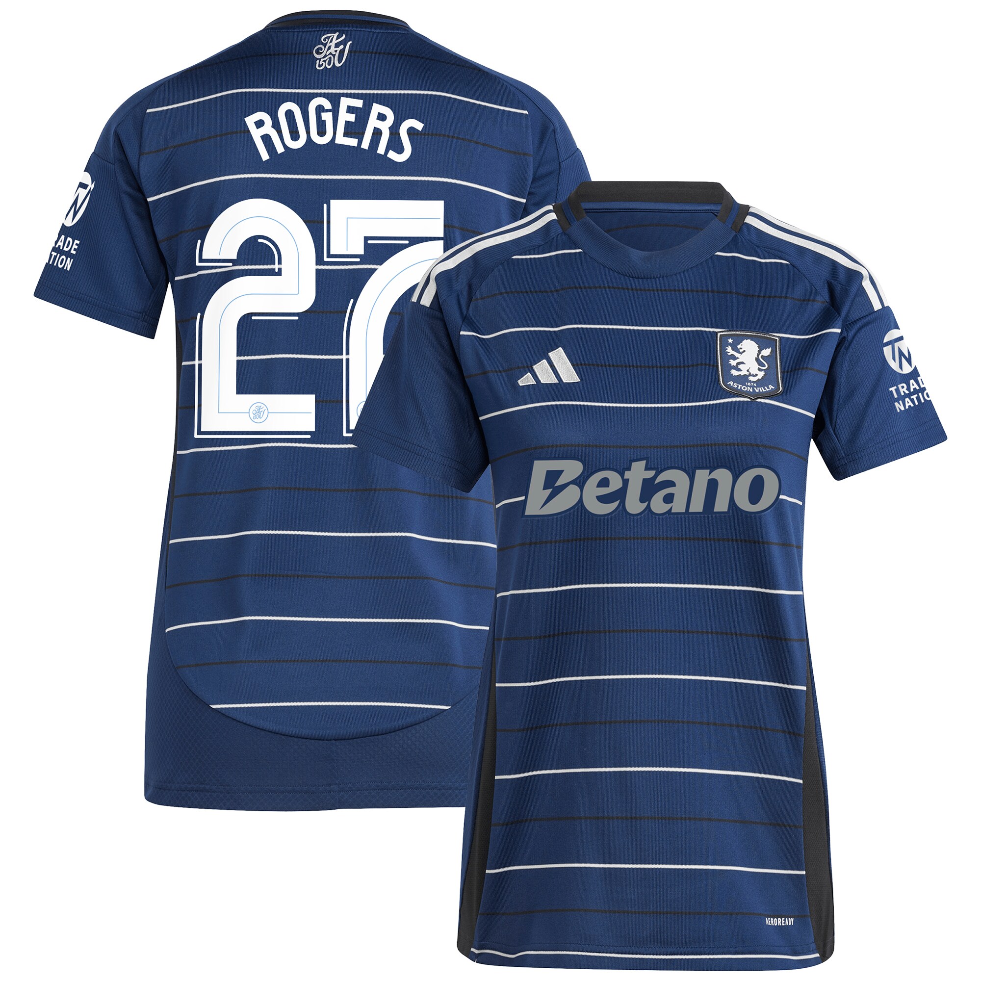 Explore the aston villa adidas third shirt 2024-25 – womens with rogers 27 cup printing Collection of Aston Villa jerseys. Authentic, high-quality football shirts for every supporter, available worldwide.