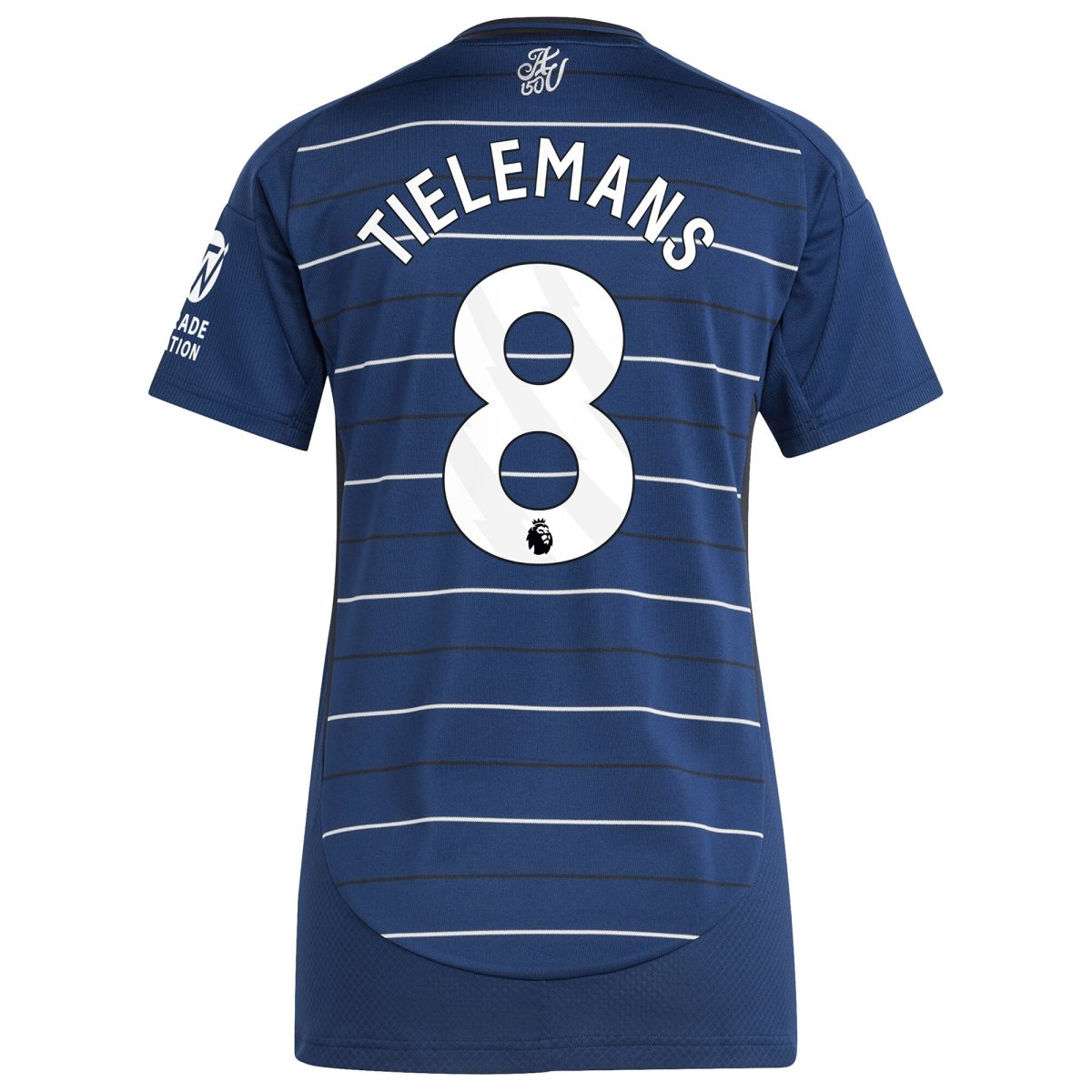 Explore the aston villa adidas third shirt 2024-25 – womens with tielemans 8 printing Collection of Aston Villa jerseys. Authentic, high-quality football shirts for every supporter, available worldwide.