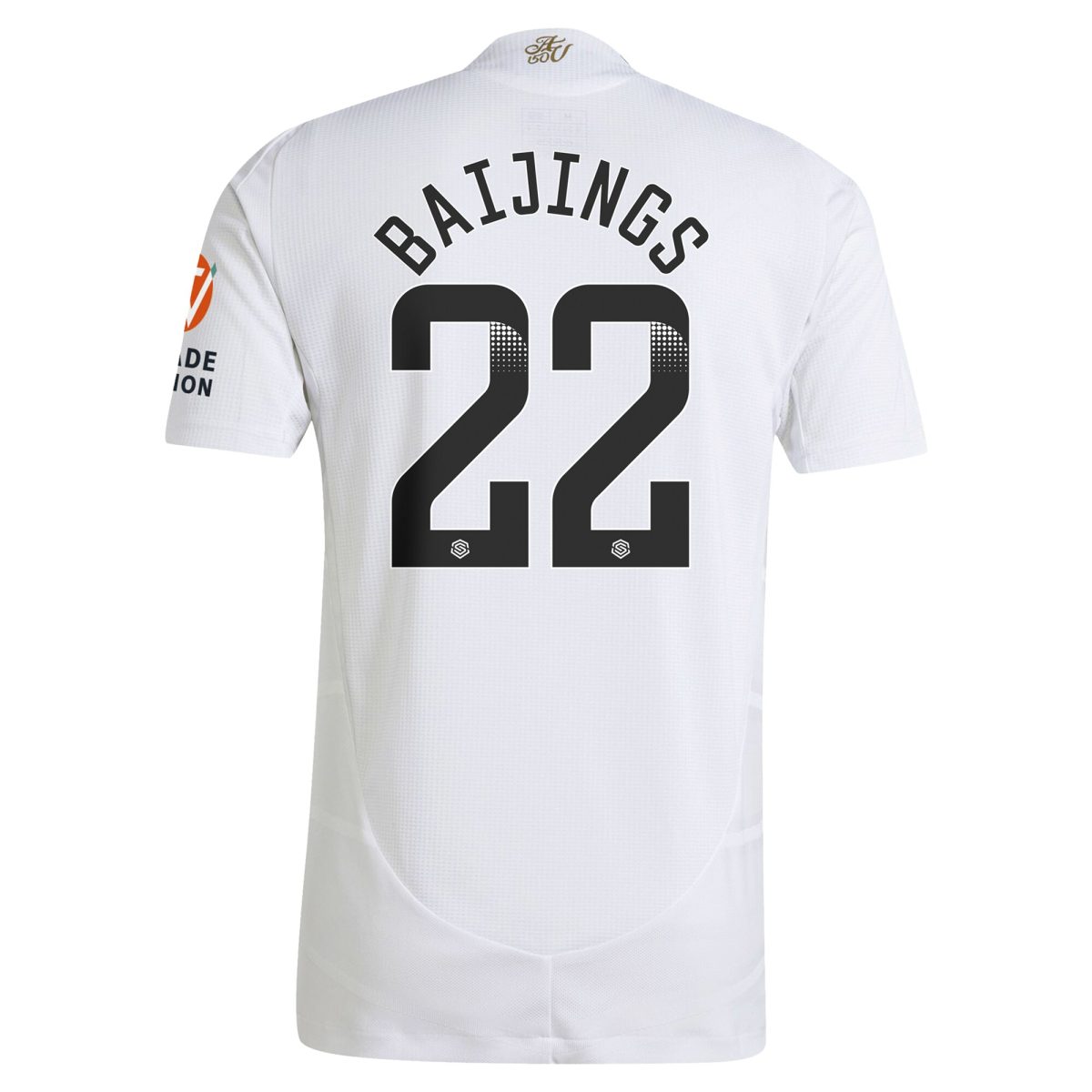 Explore the aston villa adidas wsl away authentic shirt 2024-25 with baijings 22 printing Collection of Aston Villa jerseys. Authentic, high-quality football shirts for every supporter, available worldwide.