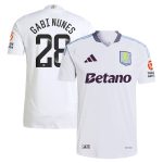 Explore the aston villa adidas wsl away authentic shirt 2024-25 with gabi nunes 28 printing Collection of Aston Villa jerseys. Authentic, high-quality football shirts for every supporter, available worldwide.