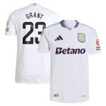 Explore the aston villa adidas wsl away authentic shirt 2024-25 with grant 23 printing Collection of Aston Villa jerseys. Authentic, high-quality football shirts for every supporter, available worldwide.