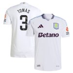 Explore the aston villa adidas wsl away authentic shirt 2024-25 with tomás 3 printing Collection of Aston Villa jerseys. Authentic, high-quality football shirts for every supporter, available worldwide.
