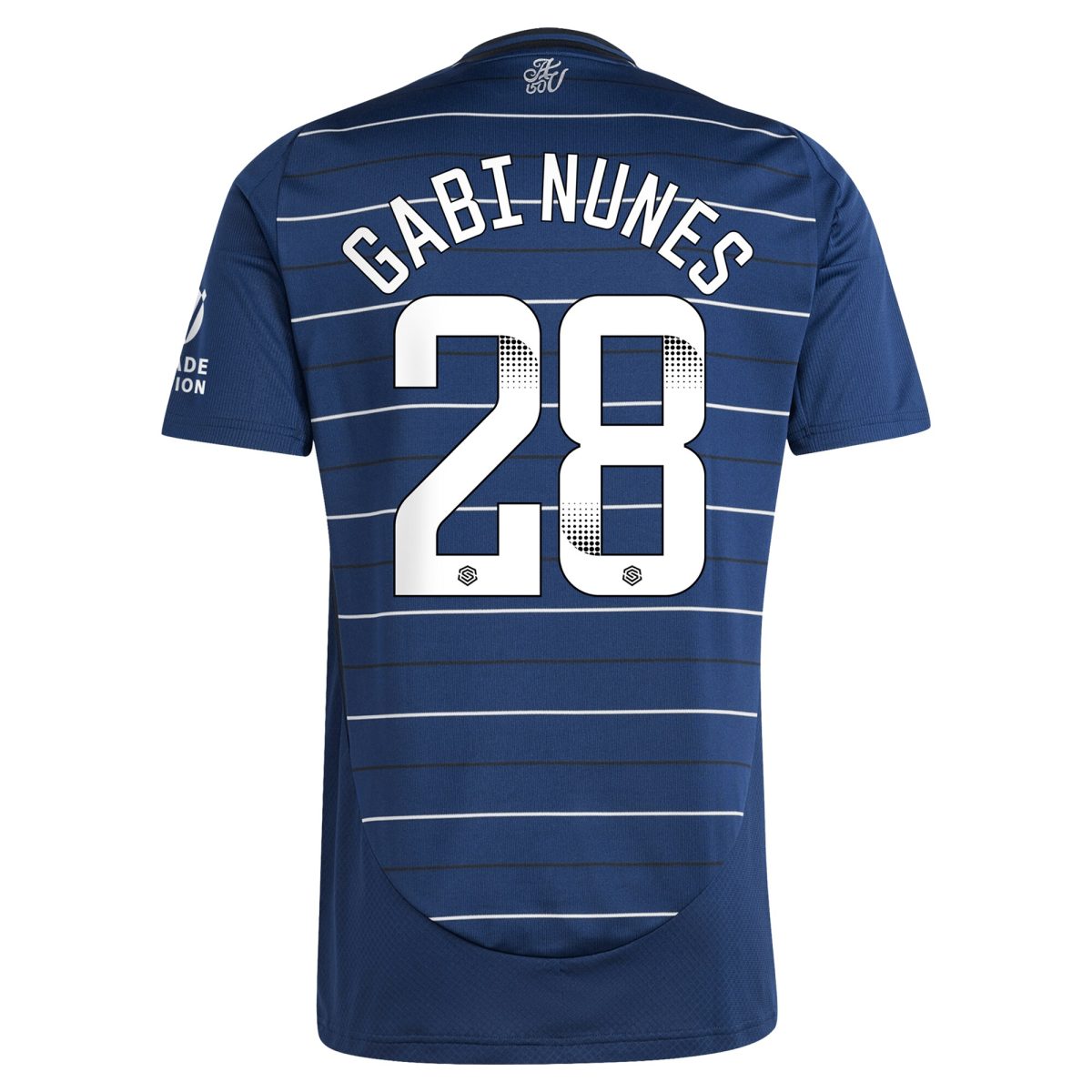 Explore the aston villa adidas wsl third shirt 2024-25 with gabi nunes 28 printing Collection of Aston Villa jerseys. Authentic, high-quality football shirts for every supporter, available worldwide.
