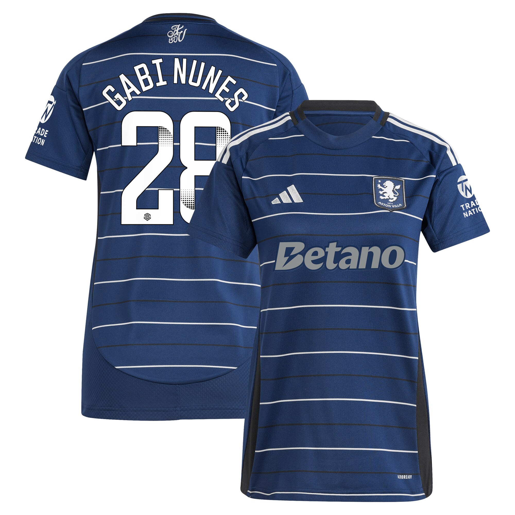 Explore the aston villa adidas wsl third shirt 2024-25 – womens with gabi nunes 28 printing Collection of Aston Villa jerseys. Authentic, high-quality football shirts for every supporter, available worldwide.