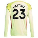 Explore the aston villa away goalkeeper shirt 2025-26 – kids with martinez 23 printing Collection of Aston Villa jerseys. Authentic, high-quality football shirts for every supporter, available worldwide.