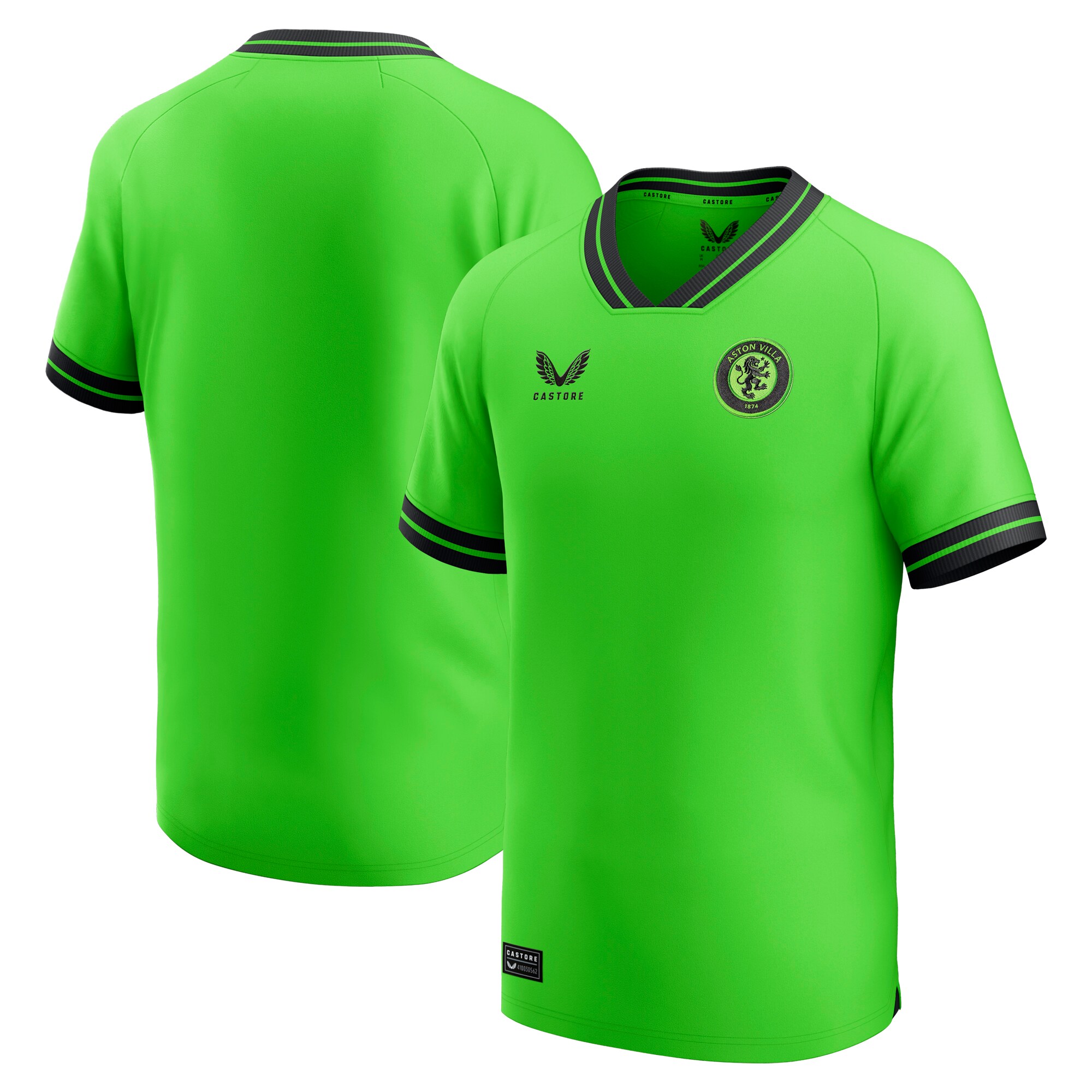 Explore the aston villa castore away goalkeeper shirt 2023-24 – kids with custom printing Collection of Aston Villa jerseys. Authentic, high-quality football shirts for every supporter, available worldwide.