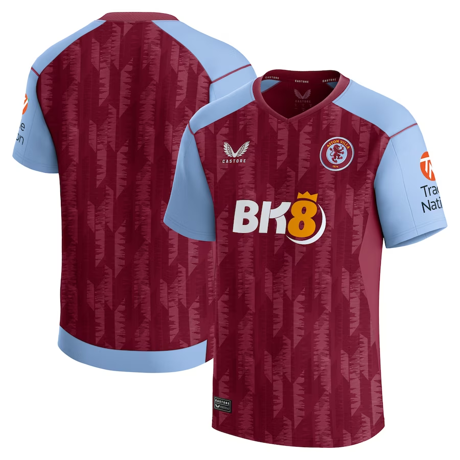 Explore the aston villa castore home shirt 2023-24 with custom printing Collection of Aston Villa jerseys. Authentic, high-quality football shirts for every supporter, available worldwide.