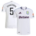 Explore the aston villa wsl adidas away authentic shirt 2024-25 with staniforth 5 printing Collection of Aston Villa jerseys. Authentic, high-quality football shirts for every supporter, available worldwide.