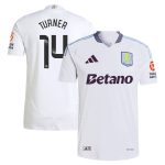 Explore the aston villa wsl adidas away authentic shirt 2024-25 with turner 14 printing Collection of Aston Villa jerseys. Authentic, high-quality football shirts for every supporter, available worldwide.