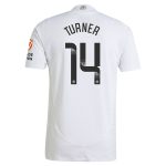 Explore the aston villa wsl adidas away authentic shirt 2024-25 with turner 14 printing Collection of Aston Villa jerseys. Authentic, high-quality football shirts for every supporter, available worldwide.