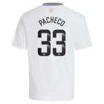 Explore the aston villa wsl adidas away shirt 2024-25 – kids with pacheco 33 printing Collection of Aston Villa jerseys. Authentic, high-quality football shirts for every supporter, available worldwide.