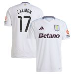 Explore the aston villa wsl adidas away shirt 2024-25 with salmon 17 printing Collection of Aston Villa jerseys. Authentic, high-quality football shirts for every supporter, available worldwide.