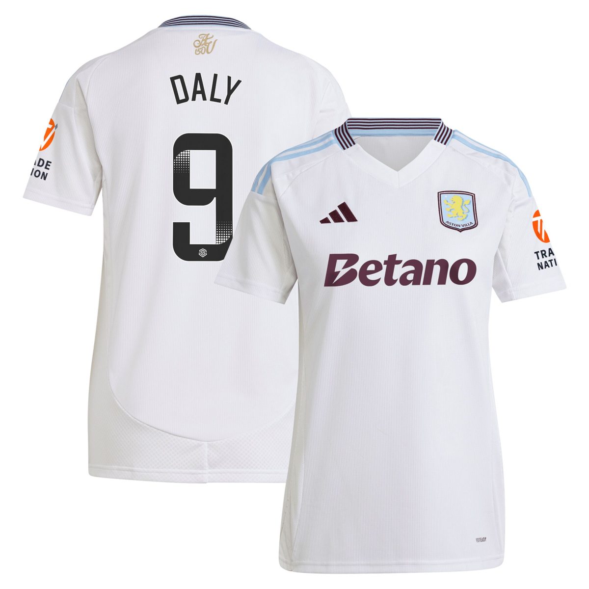 Explore the aston villa wsl adidas away shirt 2024-25 – womens with daly 9 printing Collection of Aston Villa jerseys. Authentic, high-quality football shirts for every supporter, available worldwide.