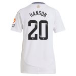 Explore the aston villa wsl adidas away shirt 2024-25 – womens with hanson 20 printing Collection of Aston Villa jerseys. Authentic, high-quality football shirts for every supporter, available worldwide.