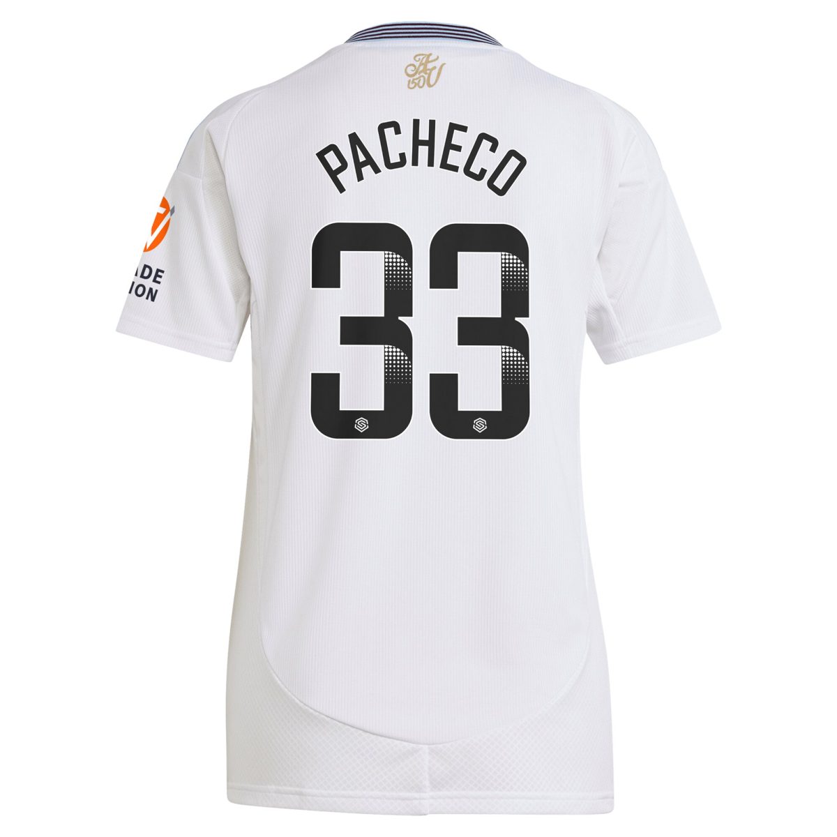 Explore the aston villa wsl adidas away shirt 2024-25 – womens with pacheco 33 printing Collection of Aston Villa jerseys. Authentic, high-quality football shirts for every supporter, available worldwide.