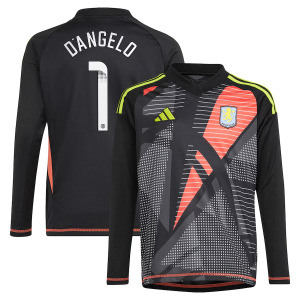 Explore the aston villa wsl adidas goalkeeper shirt 2024-25 – long sleeve – kids with d8217angelo 1 printing Collection of Aston Villa jerseys. Authentic, high-quality football shirts for every supporter, available worldwide.