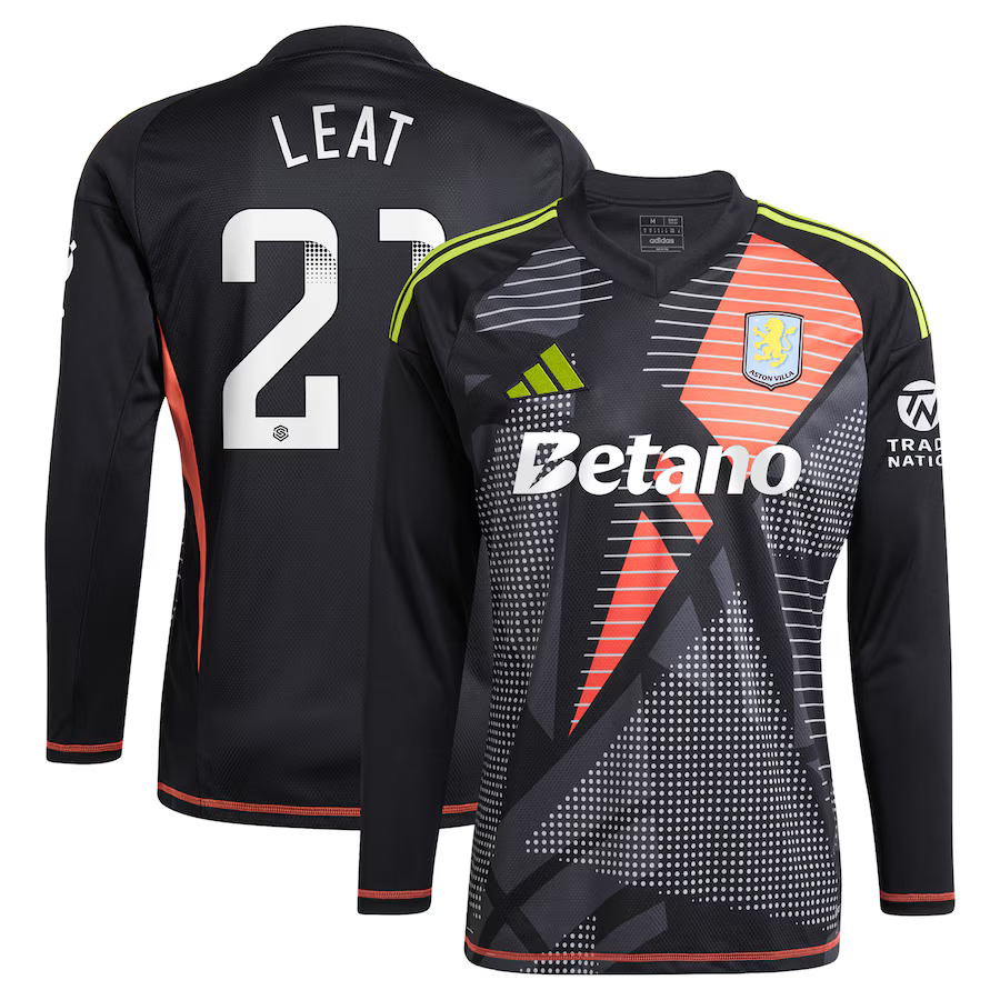 Explore the aston villa wsl adidas goalkeeper shirt 2024-25 – long sleeve with leat 21 printing – 202030947 Collection of Aston Villa jerseys. Authentic, high-quality football shirts for every supporter, available worldwide.