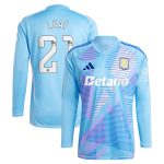 Explore the aston villa wsl adidas goalkeeper shirt 2024-25 – long sleeve with leat 21 printing – 202030996 Collection of Aston Villa jerseys. Authentic, high-quality football shirts for every supporter, available worldwide.