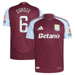 Explore the aston villa wsl adidas home authentic shirt 2024-25 with corsie 6 printing Collection of Aston Villa jerseys. Authentic, high-quality football shirts for every supporter, available worldwide.
