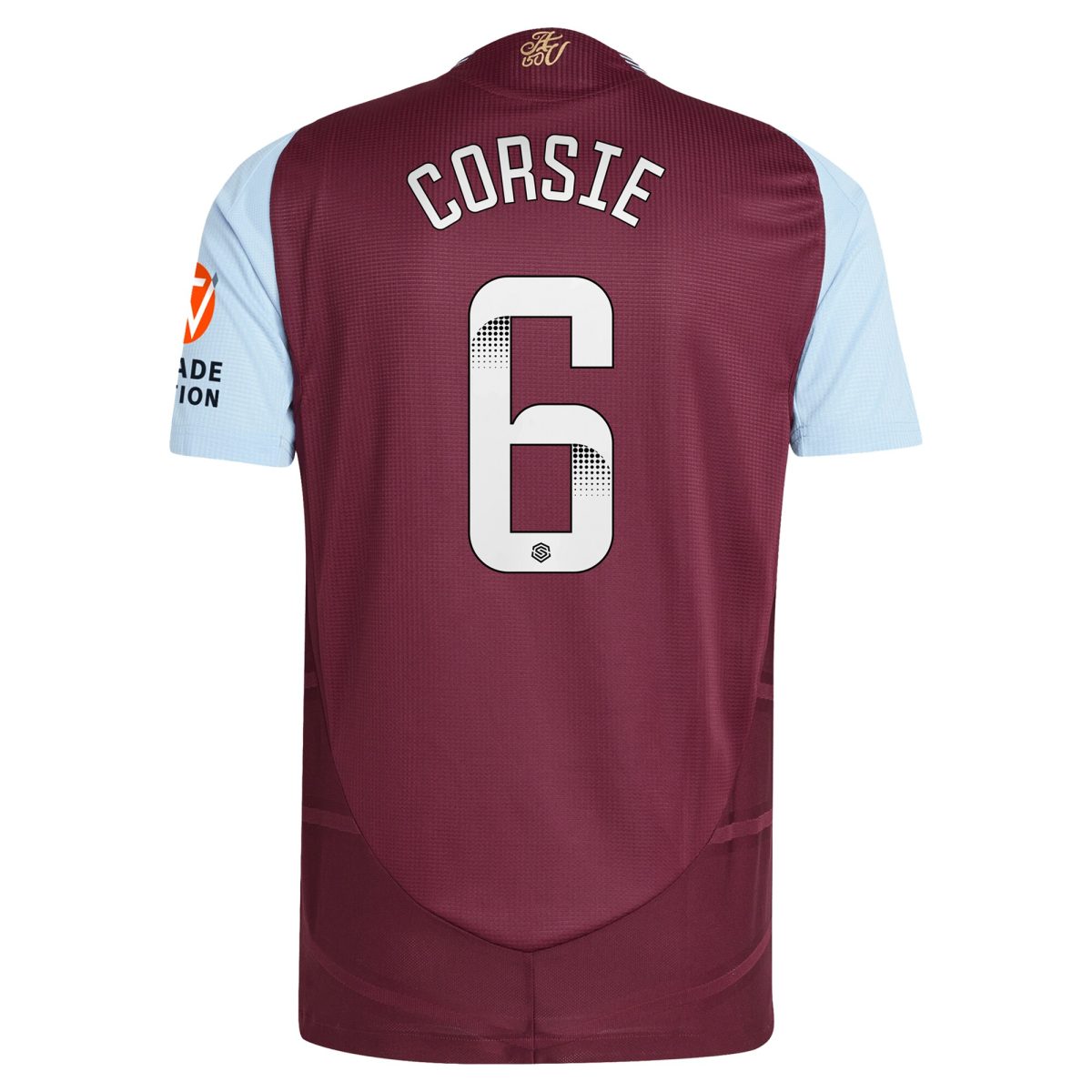 Explore the aston villa wsl adidas home authentic shirt 2024-25 with corsie 6 printing Collection of Aston Villa jerseys. Authentic, high-quality football shirts for every supporter, available worldwide.