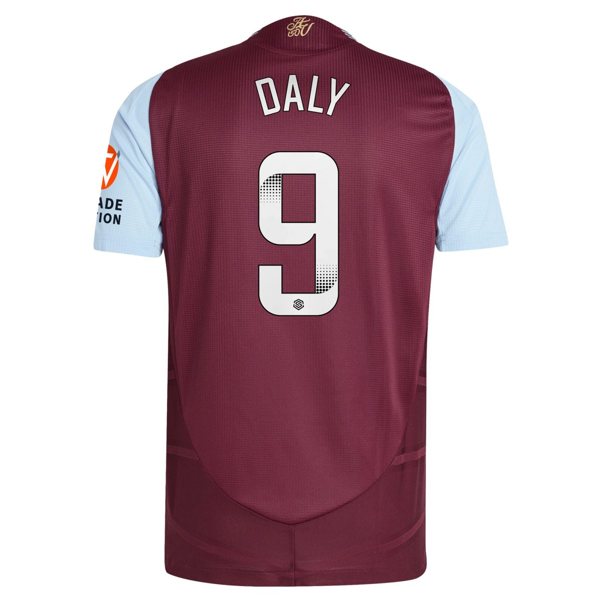 Explore the aston villa wsl adidas home authentic shirt 2024-25 with daly 9 printing Collection of Aston Villa jerseys. Authentic, high-quality football shirts for every supporter, available worldwide.