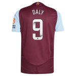 Explore the aston villa wsl adidas home authentic shirt 2024-25 with daly 9 printing Collection of Aston Villa jerseys. Authentic, high-quality football shirts for every supporter, available worldwide.