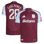 Explore the aston villa wsl adidas home authentic shirt 2024-25 with gabi nunes 28 printing Collection of Aston Villa jerseys. Authentic, high-quality football shirts for every supporter, available worldwide.