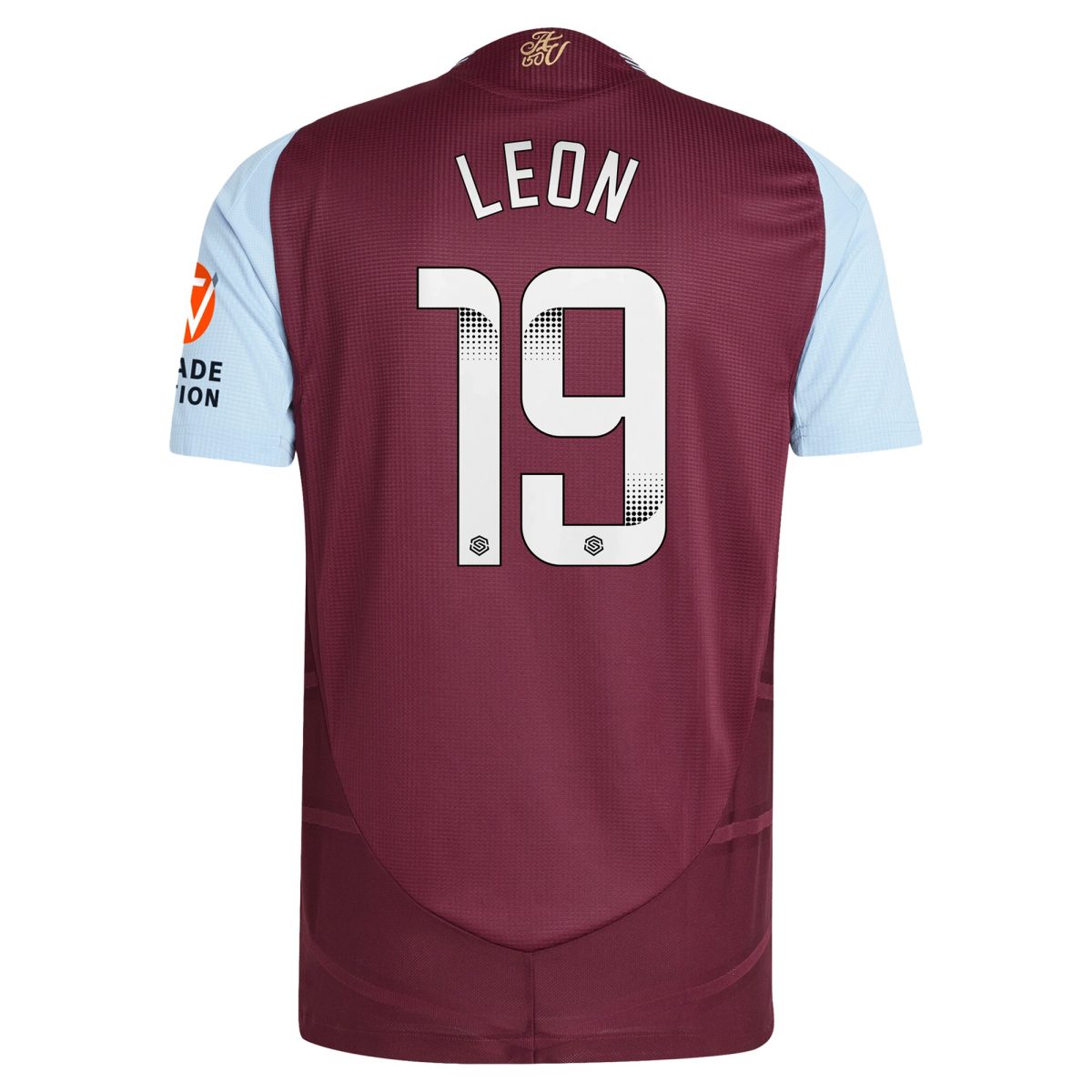 Explore the aston villa wsl adidas home authentic shirt 2024-25 with leon 19 printing Collection of Aston Villa jerseys. Authentic, high-quality football shirts for every supporter, available worldwide.