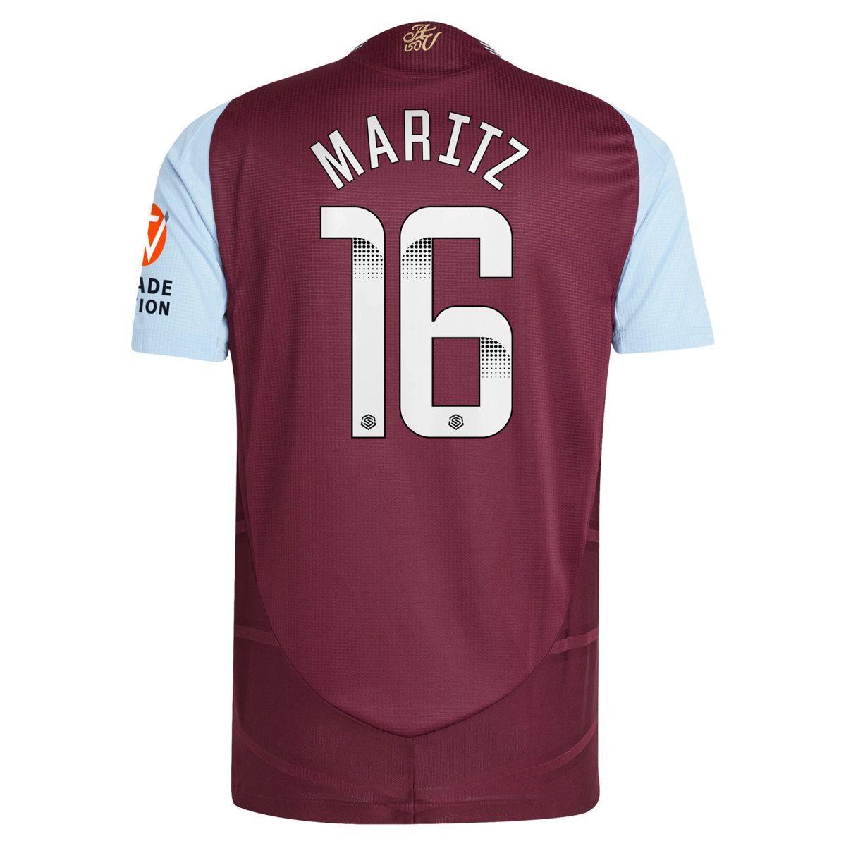 Explore the aston villa wsl adidas home authentic shirt 2024-25 with maritz 26 printing Collection of Aston Villa jerseys. Authentic, high-quality football shirts for every supporter, available worldwide.