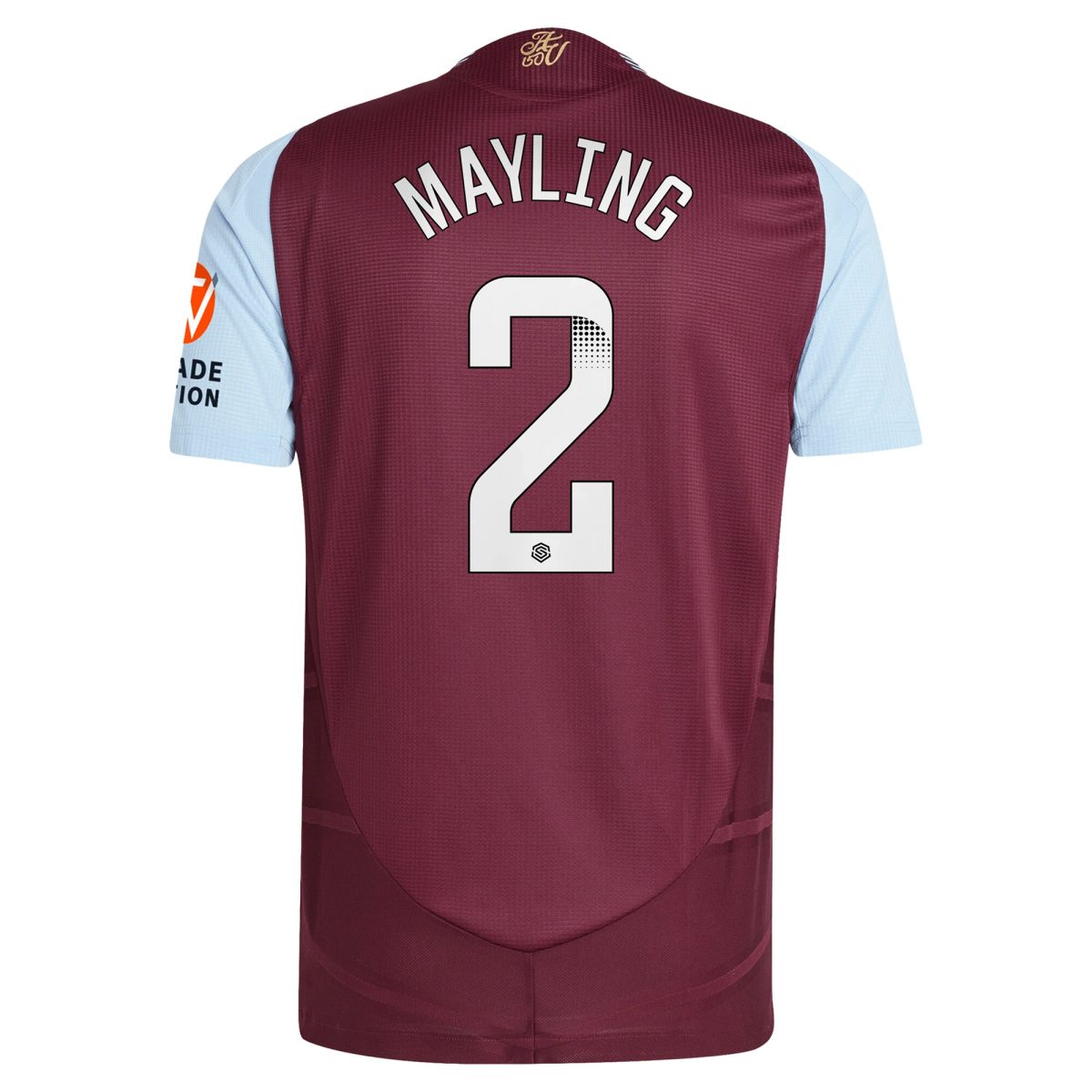 Explore the aston villa wsl adidas home authentic shirt 2024-25 with mayling 2 printing Collection of Aston Villa jerseys. Authentic, high-quality football shirts for every supporter, available worldwide.