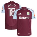 Explore the aston villa wsl adidas home authentic shirt 2024-25 with mullett 18 printing Collection of Aston Villa jerseys. Authentic, high-quality football shirts for every supporter, available worldwide.
