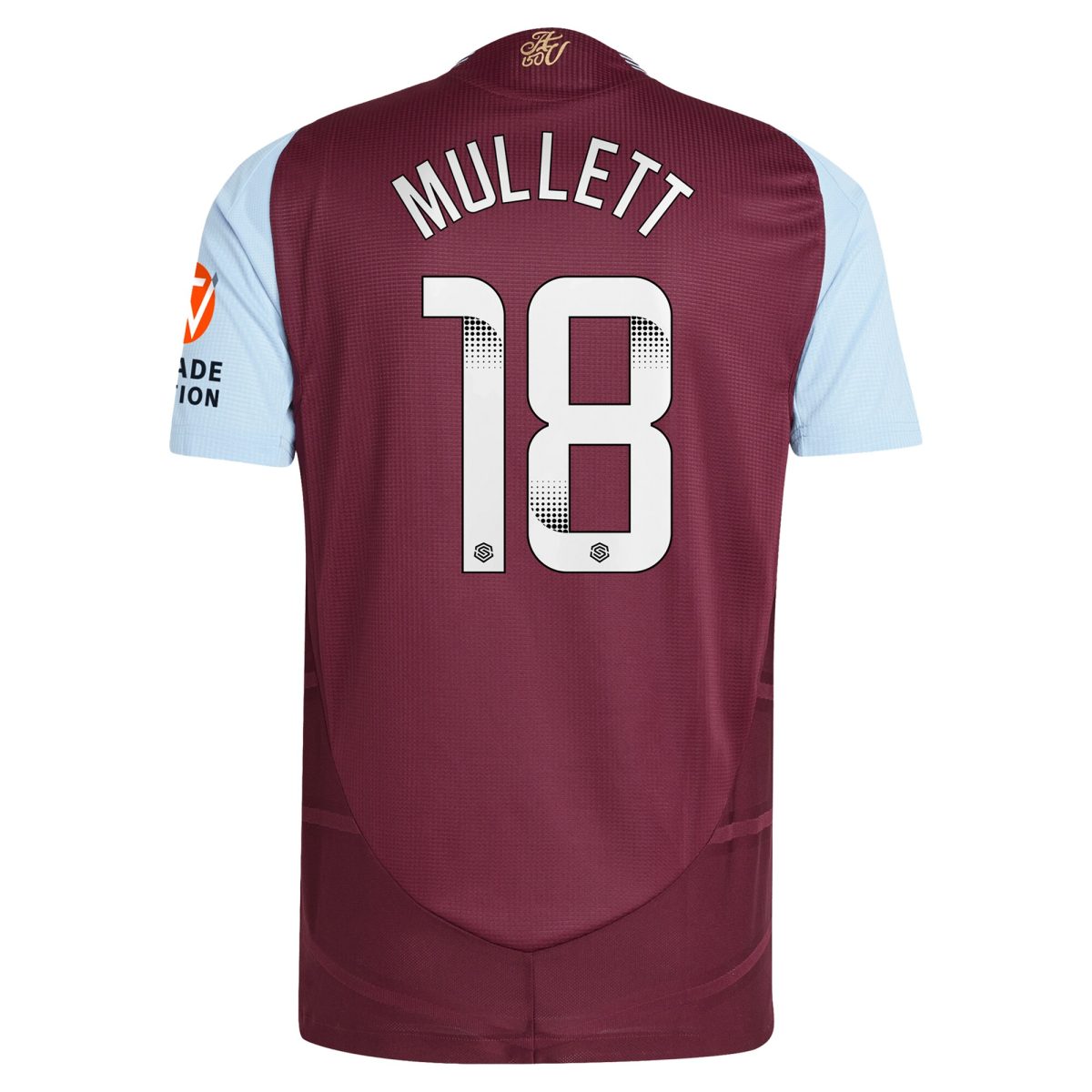 Explore the aston villa wsl adidas home authentic shirt 2024-25 with mullett 18 printing Collection of Aston Villa jerseys. Authentic, high-quality football shirts for every supporter, available worldwide.